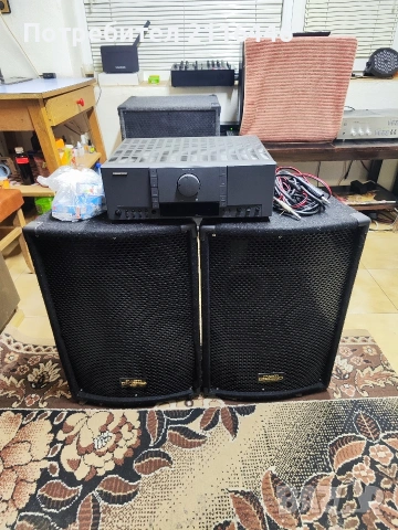 Тонколони Kam zp12 и ресийвър Grundig 