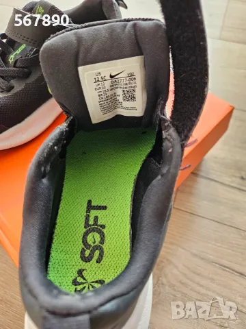 Маратонки  Nike черни със зелено , снимка 3 - Детски маратонки - 56257688