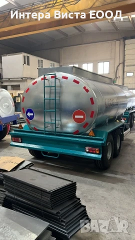 Цистерна за вода 8 тона с помпа, снимка 2 - Селскостопанска техника - 50959589