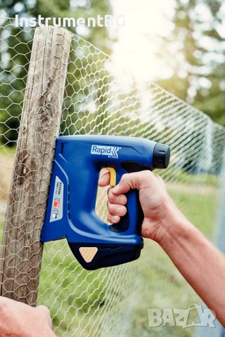Безжичен пистолет за телбод Rapid BTX530 Li-Ion / в куфар, снимка 4 - Винтоверти - 38112984