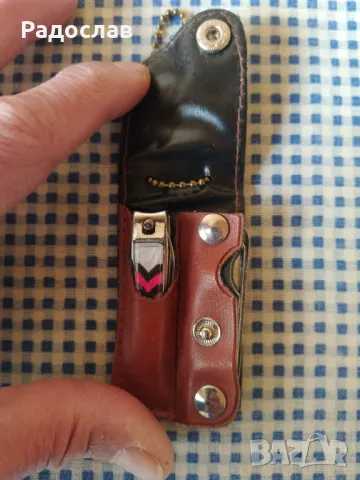 БГА Балкан стар сувенир калъф с прибори за маникюр , снимка 3 - Български сувенири - 49715066