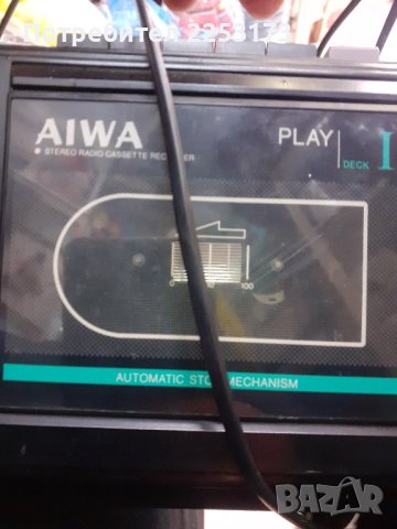 Двукасетъчен Аива, снимка 2 - Радиокасетофони, транзистори - 44492738