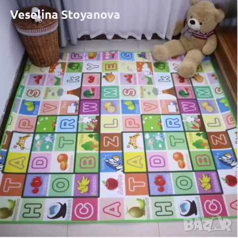 Комплект „Играй и Твори“ – Двулицево топлоизолиращо детско килимче + магическа водна подложка Aqua, снимка 6 - Рисуване и оцветяване - 52651526