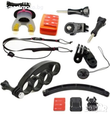 GK20 нов комплкт аксесоари за екшън камери 7 части GO PRO SJCAM,EKEN, снимка 1