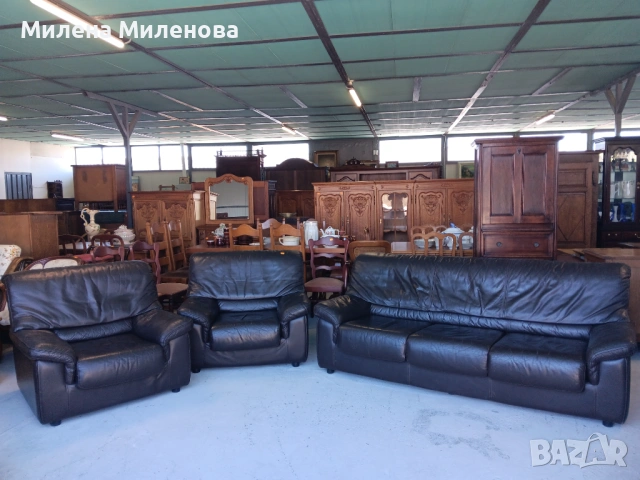 Холна гарнитура - диван тройка и два фотьойла 