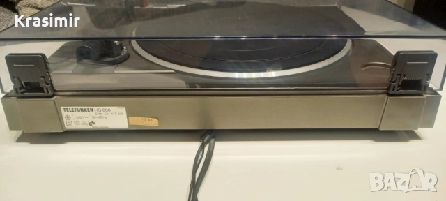 Telefunken HS 800 – автоматичен грамофон, снимка 6 - Грамофони - 51828254