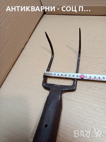 Соц Стара Ръчно Кована Грапа 0.450кг. НОМЕР 343., снимка 10 - Антикварни и старинни предмети - 53879233