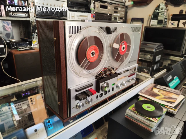 Ролков магнетофон Telefunken M 204 TS E 2 Профилактиран, работещ., снимка 15 - Аудиосистеми - 50737410