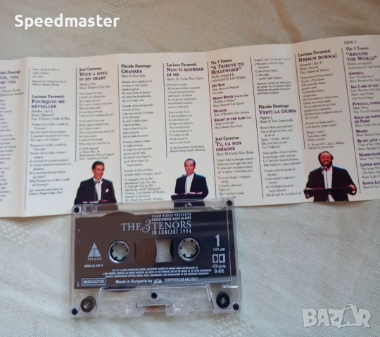 The 3 Tenors, снимка 2 - Аудио касети - 54127495