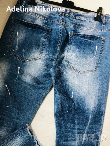 Дамски накъсани дънки, снимка 5 - Дънки - 51261710