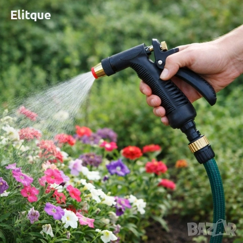 Регулируем пистолет за поливане с градински маркуч, снимка 7 - Други - 53371375