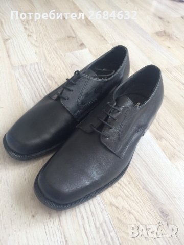 Нови мъжки официални обувки от естествена кожа 