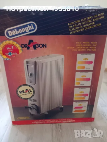 Продавам маслен радиатор Delonghi Drakon 3 - 2 500 w(практически нов)