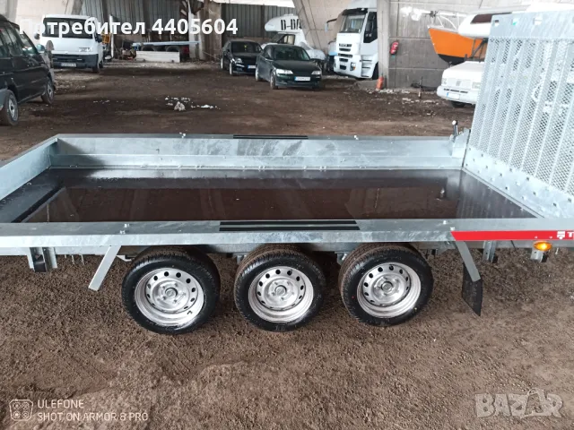 Платформа за строителна техника, снимка 6 - Ремаркета - 49552300