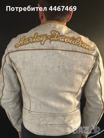 Мъжко кожено яке Harley Davidson L и Energie L, снимка 11 - Якета - 51428788