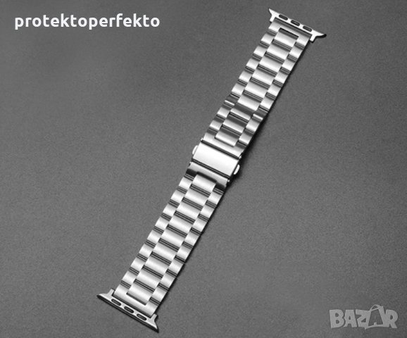 Метална каишка за Apple WATCH 3, 4, 5, 6, SE, 7 - 42мм, 44мм, 45мм, 49мм, снимка 7 - Каишки за часовници - 31002607