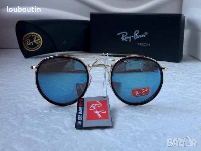 Ray-Ban RB3647 Рей Бан дамски слънчеви очила,мъжки,унисекс,огледални , снимка 9 - Слънчеви и диоптрични очила - 38428154