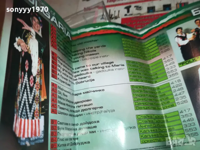 ГЛАСОВЕТЕ НА БЪЛГАРИЯ-ОРИГИНАЛНА КАСЕТА 1510240832, снимка 18 - Аудио касети - 47586132