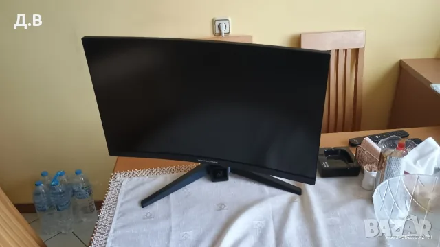 Asrock извит 27" монитор, снимка 6 - Монитори - 55898998