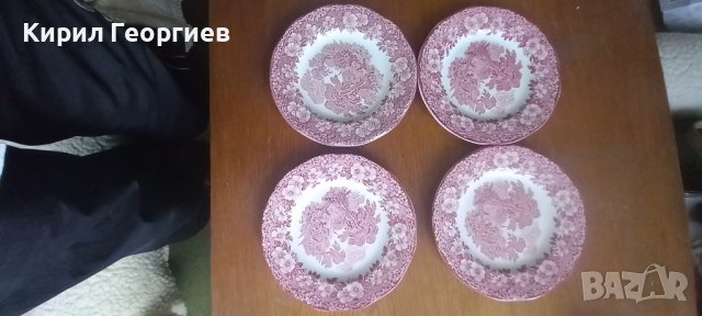 Сервиз  от 12 винтидж чинии  , снимка 1