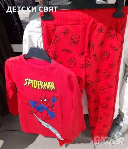 Нови долнища и блузи с Батман и Спайдърмен - 14лв., снимка 4 - Детски анцузи и суичери - 36610799