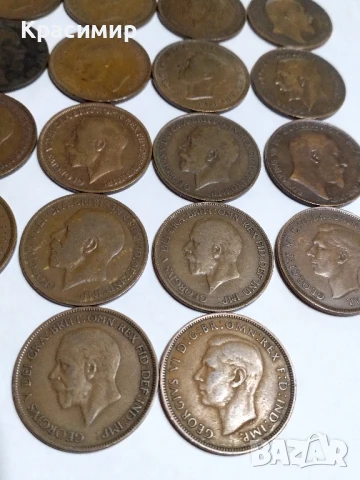 ONE PENNY 1903-1948 г.18 бр, снимка 3 - Нумизматика и бонистика - 51138290