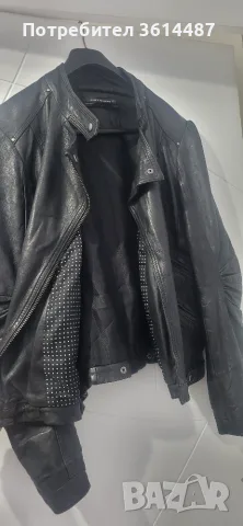 Яке ZARA, естествена кожа