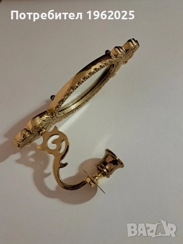 Месингови свещници, снимка 6 - Антикварни и старинни предмети - 44604941