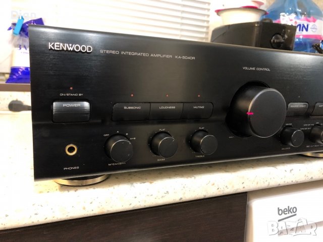 Kenwood KA-5040, снимка 7 - Ресийвъри, усилватели, смесителни пултове - 37118292