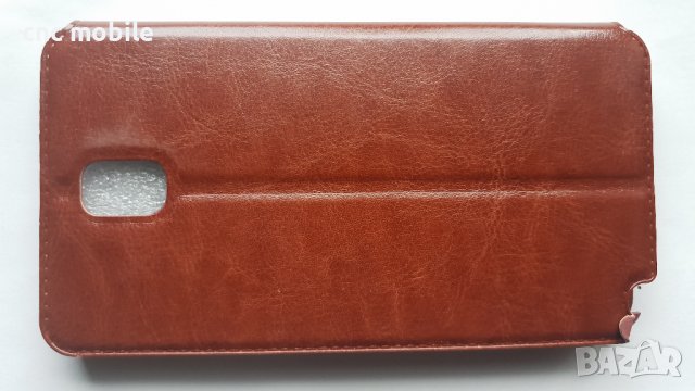 Samsung Galaxy Note 3 - Samsung GT-N9005 кожен калъф case , снимка 2 - Калъфи, кейсове - 38969874