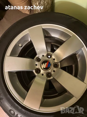 Гуми с Джанти! Топ състояние BMW E60, снимка 2 - Гуми и джанти - 55707486