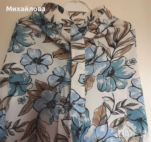 Летен панталон на цветя, снимка 2 - Детски панталони и дънки - 50689130