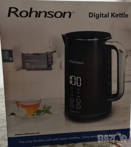 Употребявана ел. кана Rohnson DK, R-7600, 2200W, 1.7 L, снимка 2 - Кани - 56181294