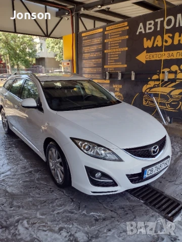 Mazda 6 комби, 2, 2дизел, 129к.с. Бяла Перла , снимка 17 - Автомобили и джипове - 50742977