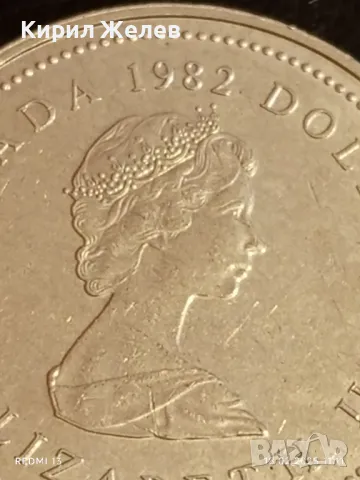 Юбилейна монета 1 долар 1982г. Канада тема 115г. От конституцията за КОЛЕКЦИОНЕРИ 47712, снимка 6 - Нумизматика и бонистика - 49176104