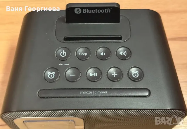 Оригинален Ihome IBT22 Bluetooth Колонка USB Зареждане Двоен Будилник , снимка 12 - Bluetooth тонколони - 49789454