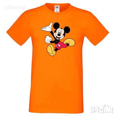 Мъжка тениска Mickey Mouse 5 Подарък,Изненада,Рожден ден, снимка 6 - Тениски - 36576314
