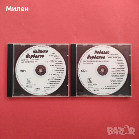 Компакт дискове на Недялко Йорданов