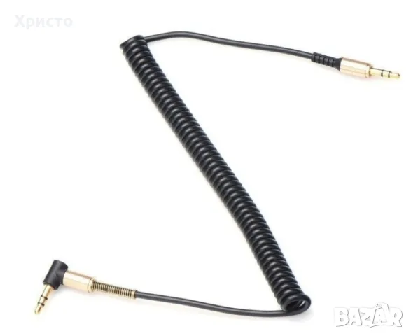 Аудио кабел спирала 3.5-3.5 AUX