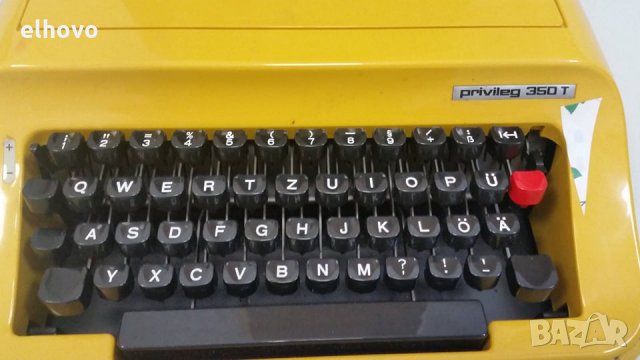 Пишеща машина Privileg 350T, снимка 3 - Антикварни и старинни предмети - 29795146