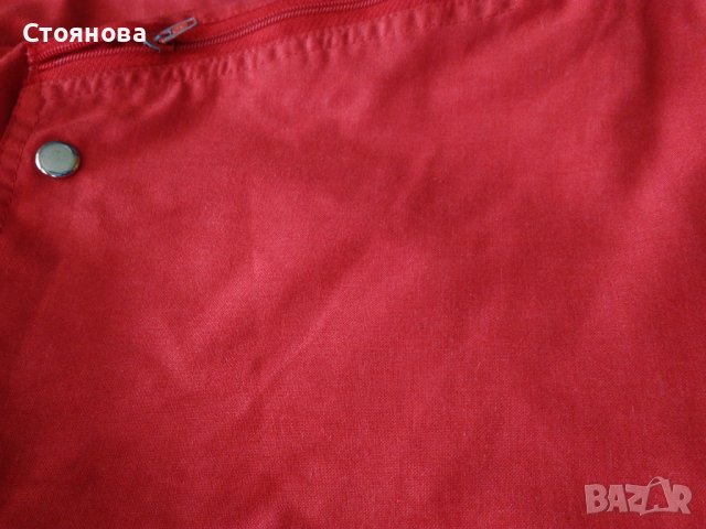 Спортно-елегантна червена пола, снимка 13 - Поли - 37138902