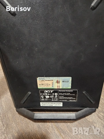 Продавам мини компютър Acer Veriton. L670G ,2Х 3.16Ghz, снимка 4 - За дома - 54064898