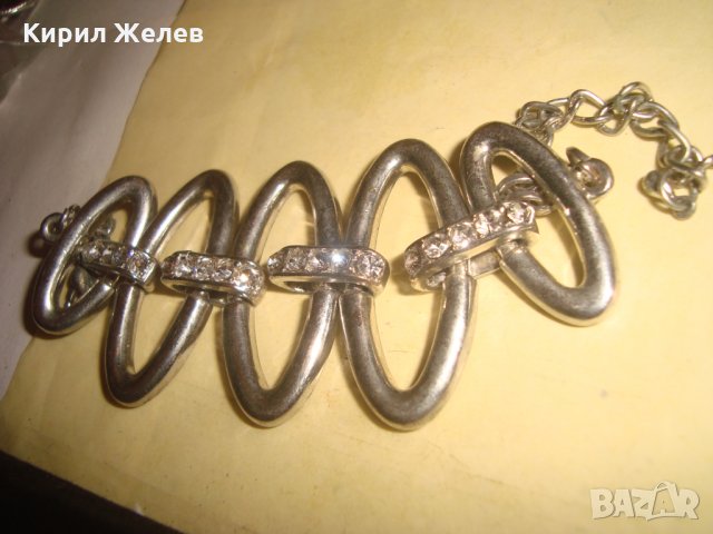 ПОСРЕБРЕНА СТИЛНА ГРИВНА с ЦИРКОНИ 24815