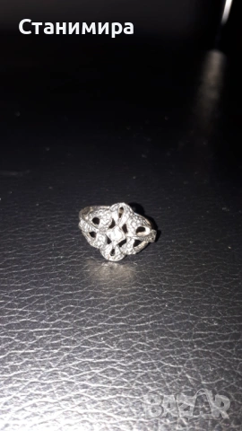 обеци и пръстен, снимка 6 - Бижутерийни комплекти - 53141832