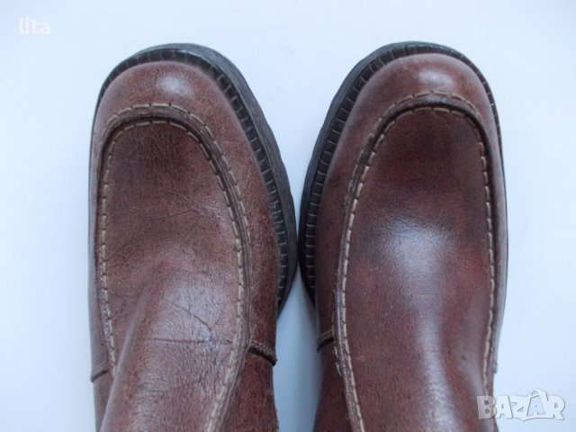 Кожени кежъл ботуши № 39 , снимка 4 - Дамски ботуши - 38618260