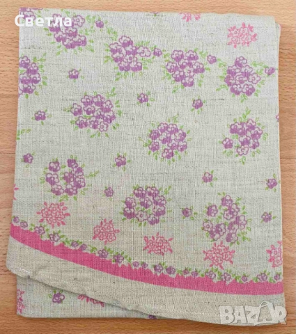 Покривки ленени,ушити от Естествен лен, от плътни и качествени  платове с различни размери и цена, снимка 4 - Декорация за дома - 47529009