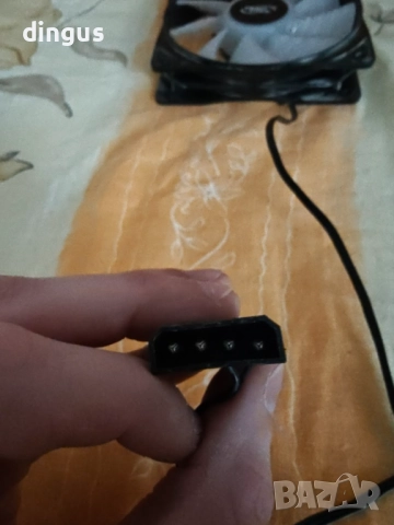 Вентилатори Deepcool RF120R с червена подсветка, снимка 4 - Други - 52876661