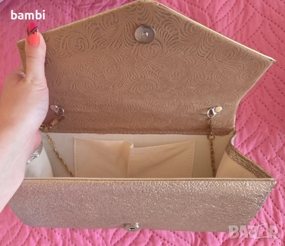 Златен Клъч, снимка 2 - Чанти - 51792809