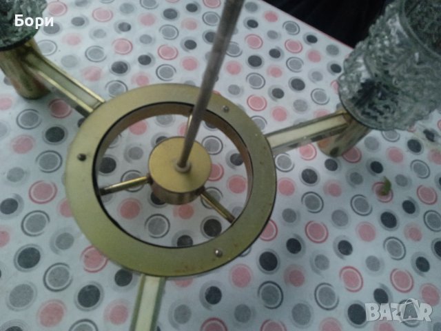 Стар масивен полилеи, снимка 7 - Полилеи - 38257057