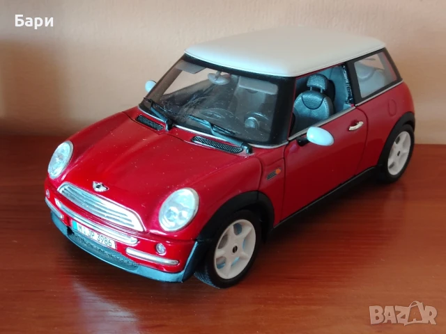 Bburago метална количка Mini Cooper - Италия